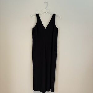 Athleta Black Sleeveless Jumpsuit
